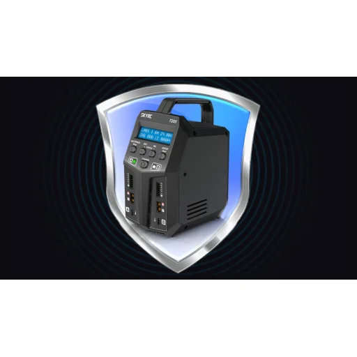 SkyRC T200 töltő 2x100W - 7