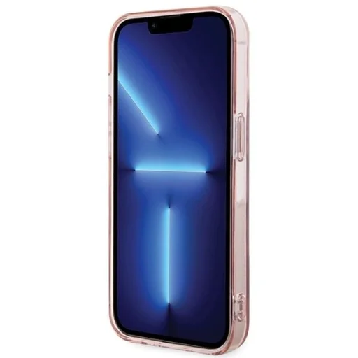  iPhone 15 Pro rózsaszín Karl Lagerfeld IML Choupette MagSafe tok - 5