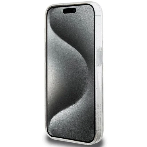  iPhone 15 6.1" fehér/hardcase gyűrűs állvány Karl Head MagSafe Karl Lagerfeld KLHMP15SHMRSKHH tok - 5