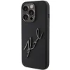  iPhone 15 Pro fekete Karl Lagerfeld Silicone Karl Script tok thumbnail