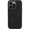  iPhone 15 Pro fekete Karl Lagerfeld Silicone Karl Script tok thumbnail