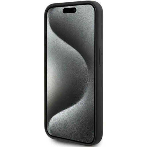  iPhone 15 Pro fekete Karl Lagerfeld Silicone Karl Script tok - 5