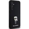 Karl Lagerfeld Silicone Ikonik Metal Pin tok Samsung Galaxy S23 FE - fekete thumbnail