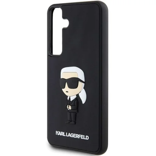Karl Lagerfeld 3D Rubber Ikonik tok Samsung Galaxy S24+ - fekete - 6