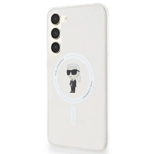 Karl Lagerfeld IML Ikonik MagSafe tok Samsung Galaxy S23+ - átlátszó - 2