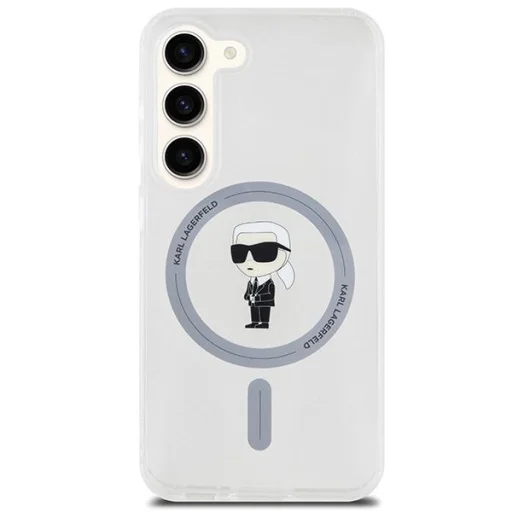 Karl Lagerfeld IML Ikonik MagSafe tok Samsung Galaxy S23 - átlátszó - 3