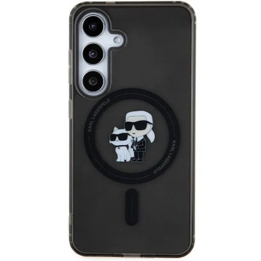 Karl Lagerfeld IML Karl&Choupette MagSafe tok Samsung Galaxy S24 - fekete - 3
