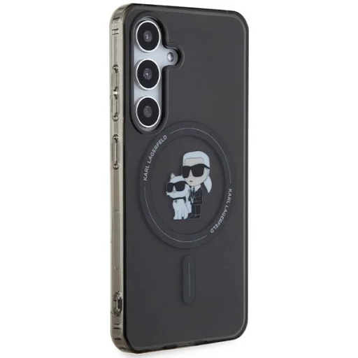 Karl Lagerfeld IML Karl&Choupette MagSafe tok Samsung Galaxy S24 - fekete - 4