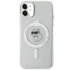 Karl Lagerfeld IML Choupette MagSafe tok iPhone 11 - átlátszó - 3
