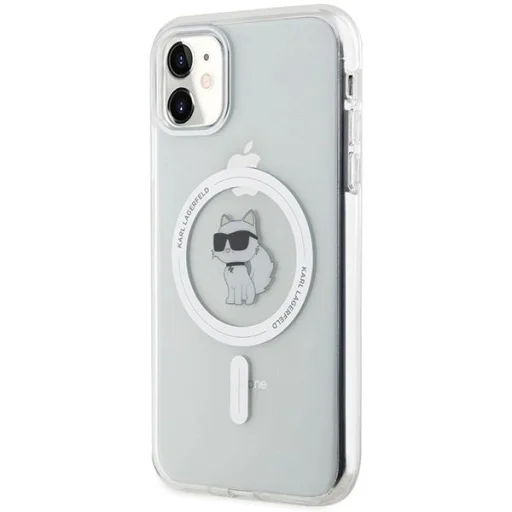 Karl Lagerfeld IML Choupette MagSafe tok iPhone 11 - átlátszó - 2