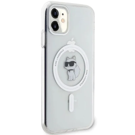 Karl Lagerfeld IML Choupette MagSafe tok iPhone 11 - átlátszó - 4