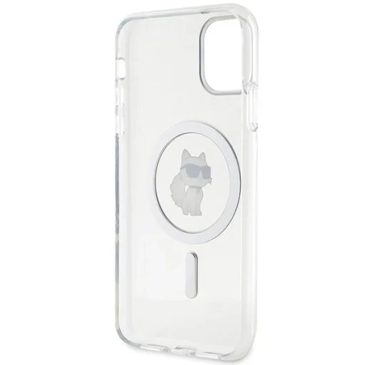 Karl Lagerfeld IML Choupette MagSafe tok iPhone 11 - átlátszó - 7