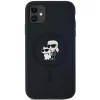 Karl Lagerfeld Szilikon Karl & Choupette MagSafe tok iPhone 11 -hez - fekete - 3