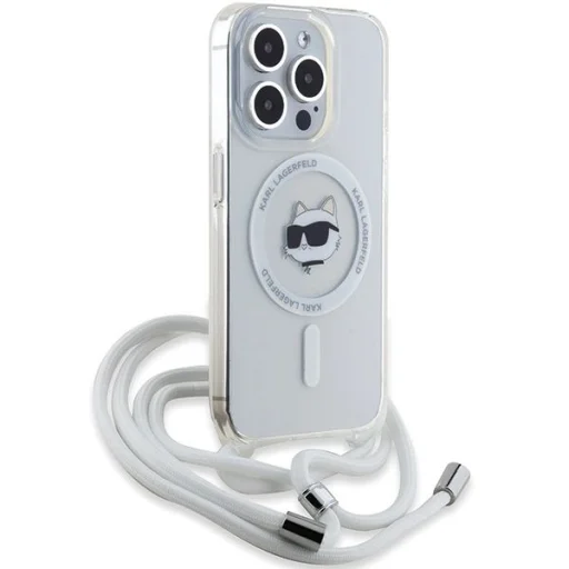 Karl Lagerfeld IML Choupette Head & Cord MagSafe tok iPhone 14 Pro Max - átlátszó - 3