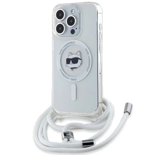 Karl Lagerfeld IML Choupette Head & Cord MagSafe tok iPhone 14 Pro - átlátszó - 1