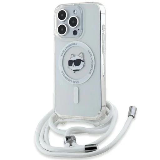 Karl Lagerfeld IML Choupette Head & Cord MagSafe tok iPhone 14 Pro Max - átlátszó - 1