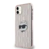 Karl Lagerfeld IML Choupette Head & Monogram tok iPhone 11 - rózsaszín - 2