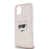 Karl Lagerfeld IML Choupette Head & Monogram tok iPhone 11 - rózsaszín - 6