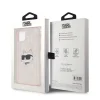 Karl Lagerfeld IML Choupette Head & Monogram tok iPhone 11 - rózsaszín - 8