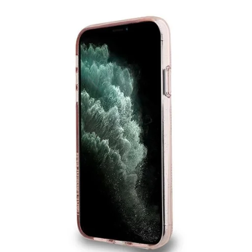 Karl Lagerfeld IML Choupette Head & Monogram tok iPhone 11 - rózsaszín - 5