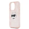  iPhone 15 Pro Max rózsaszín Karl Lagerfeld IML Choupette Head & Monogram tok thumbnail