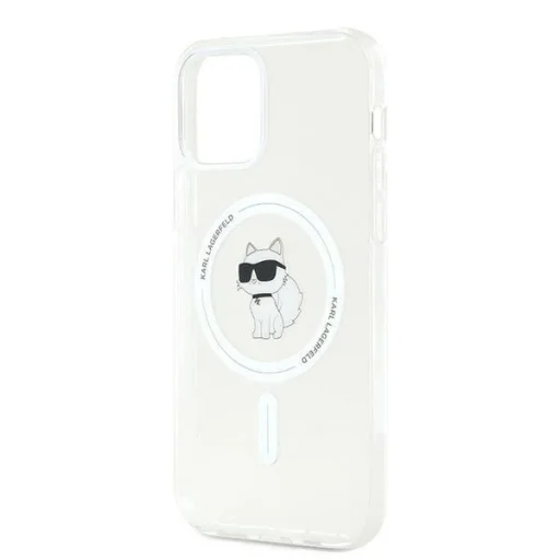 Karl Lagerfeld IML Choupette MagSafe tok iPhone 12 / 12 Pro - átlátszó - 6