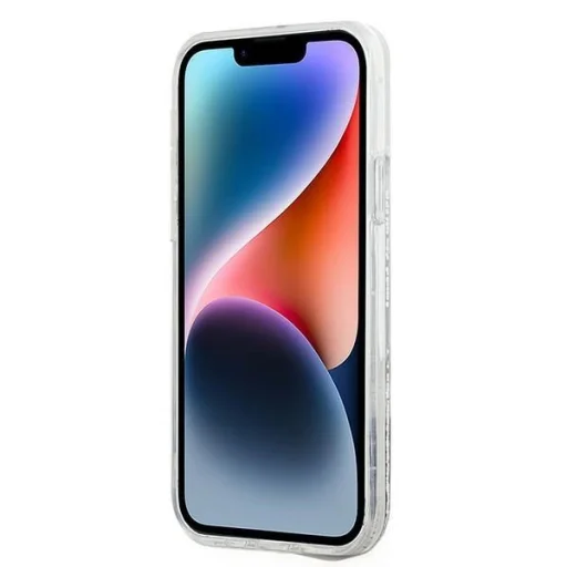 Karl Lagerfeld Liquid Glitter Choupette Head MagSafe tok iPhone 12 / 12 Pro - Átlátszó - 5