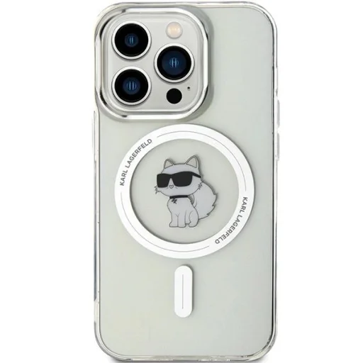 Karl Lagerfeld IML Choupette MagSafe tok iPhone 13 Pro Max - átlátszó - 3