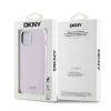 Eredeti Case DKNY keménytok Folyékony Szilikon Kis Fém Logó MagSafe DKHMP15MSMCHLP iPhone 14 Plus/15 Plus rózsaszín tok - 8
