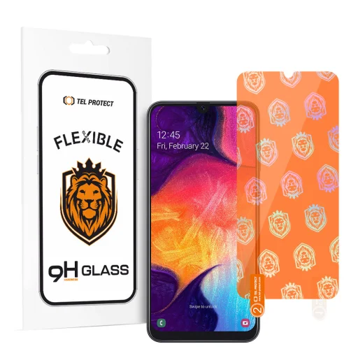 Tel Protect Best Flexible Hybrid Üvegfólia Samsung Galaxy A30/A50/A30S/A40S/A50S/M30/M30S készülékekhez - 1