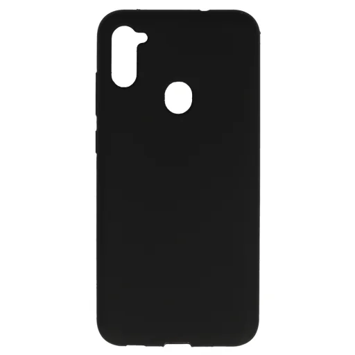Samsung Galaxy M11 Silicone Lite tok fekete - 2