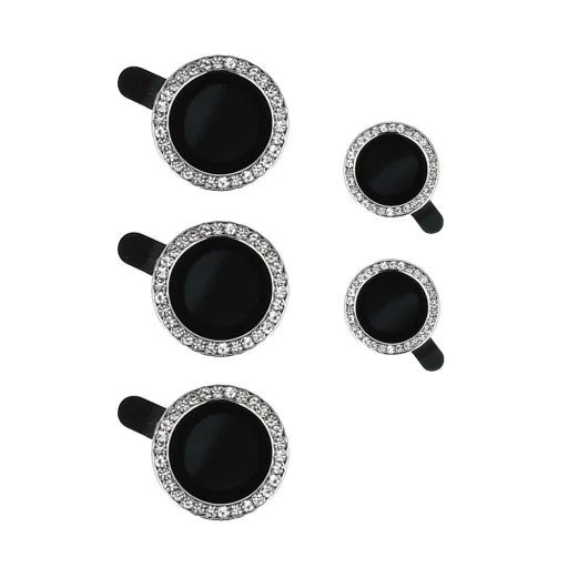 Edzett üveg HARD DIAMOND kamera (LENCSE) Samsung Galaxy S24 Ultra ezüst (5 darab lencse), üvegfólia - 2