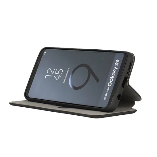 Vennus Soft fliptok iPhone X/XS fekete - 5