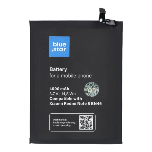BLUE STAR akkumulátor XIAOMI REDMI NOTE 8 / NOTE 8T / REDMI 7 (BN46) 4000 mAh - 1
