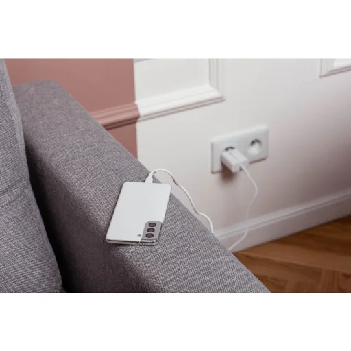 FORCELL F-ENERGY TFK-TC-25WPD utazó töltő Type C + Type C to Type C PD Q.C 3A 25W fehér - 18