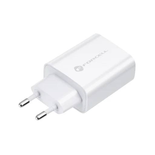 Forcell Univerzális hálózati, fali töltő adapter USB C PD aljzattal 3A 25W teljesítménnyel és QC 4.0 funkcióval - 4