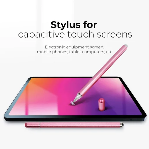 Stylus érintőképernyőkhöz kapacitív rózsaszín - 2