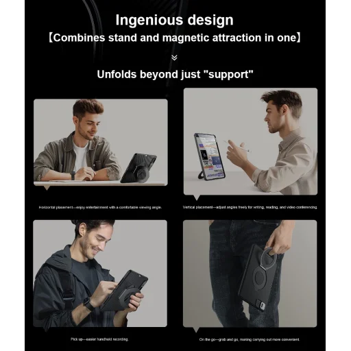 Nillkin CamShield fliptok iPad Pro 11 2020/2021/2022 Fekete - 8
