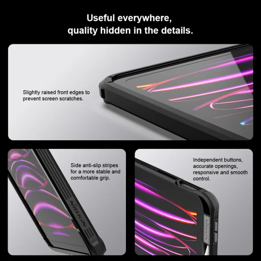 Nillkin CamShield fliptok iPad Pro 11 2020/2021/2022 Fekete - 11