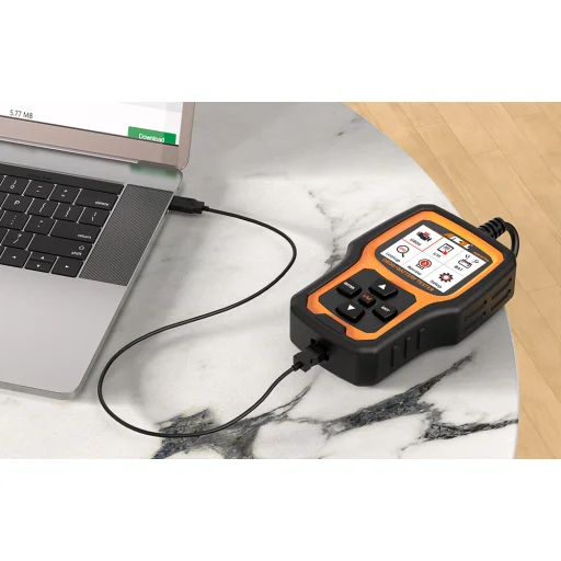 2 az 1-ben Diagnosztikai szkenner OBD2 és akkumulátor-tesztelő Ancel AD410 PRO - 7