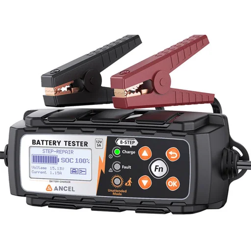 2 az 1-ben Akkumulátor Teszter és Töltő Ancel BT521 - 2