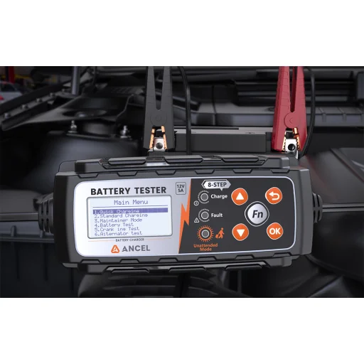2 az 1-ben Akkumulátor Teszter és Töltő Ancel BT521 - 3