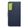 FANCY Fliptok Samsung Galaxy S22+ Plus navy / lime tok thumbnail