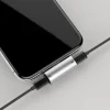 BASEUS adapter 2in1 Lightning to 2 x Lightning CAL46-S1 ezüst fekete, adapter thumbnail