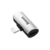 BASEUS adapter 2in1 Lightning to 2 x Lightning CAL46-S1 ezüst fekete, adapter thumbnail