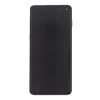 LCD kijelző + Érintőegység Samsung G973 Galaxy S10 Fekete (Szervíz csomag)