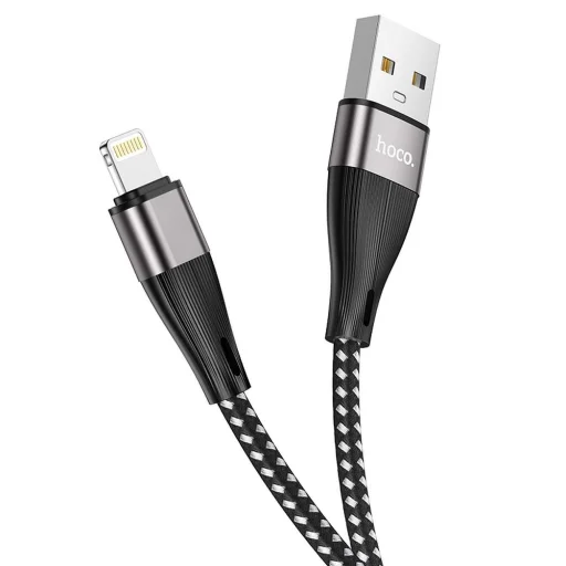 HOCO kábel USB A-ról Lightning-re 2,4A X57 1 m fekete - 1