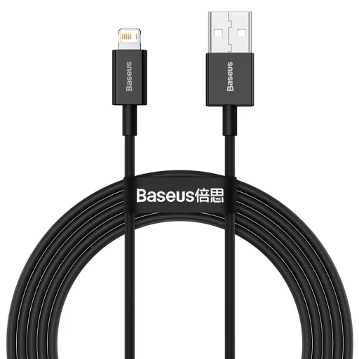 BASEUS USB A-Lightning kábel 2,4A Superior CALYS-C01 2 m fekete - 1