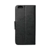 FANCY fliptok iPhone 6 Plus / 6S Plus fekete tok thumbnail