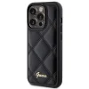 GUESS tok iPhone 15 Pro Max GUHCP15XPSQSQSK (Quilted Metal Logo) fekete tok thumbnail